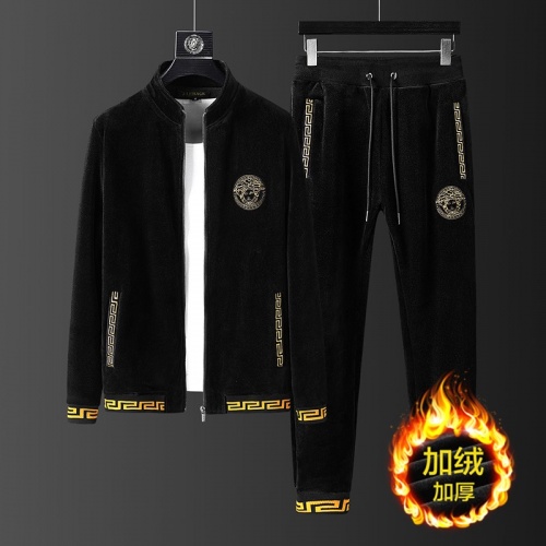 Versace Tracksuits Long Sleeved For Men #823237 $98.00 USD, Wholesale Replica Versace Tracksuits