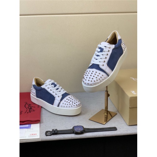 Replica Christian Louboutin CL Casual Shoes For Men #823329 $100.00 USD for Wholesale