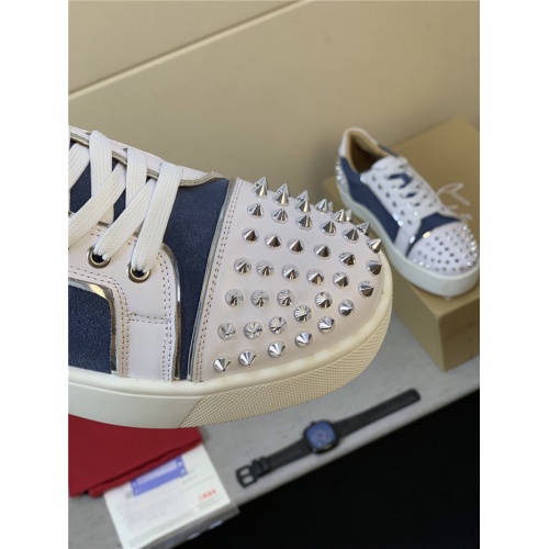 Replica Christian Louboutin CL Casual Shoes For Men #823329 $100.00 USD for Wholesale