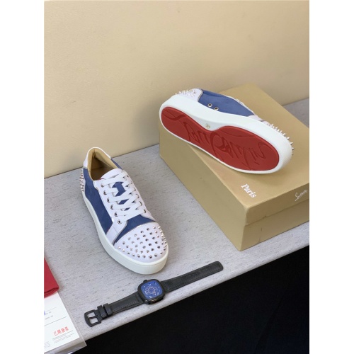 Replica Christian Louboutin CL Casual Shoes For Men #823329 $100.00 USD for Wholesale