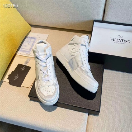 Replica Valentino High Tops Shoes For Men #823335 $118.00 USD for Wholesale