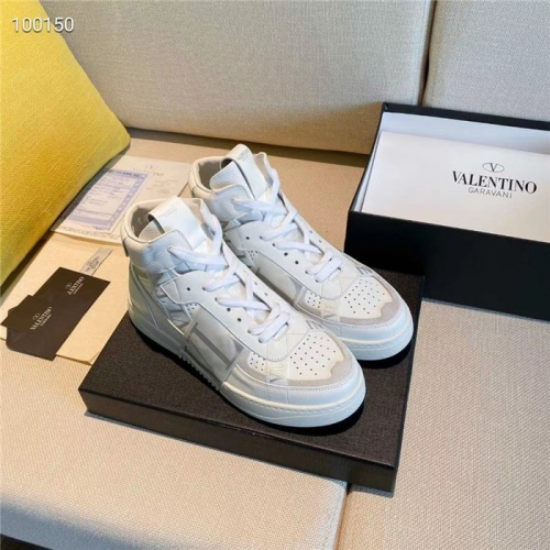 Replica Valentino High Tops Shoes For Men #823335 $118.00 USD for Wholesale