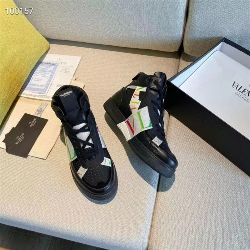 Replica Valentino High Tops Shoes For Men #823337 $118.00 USD for Wholesale