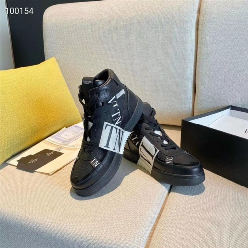 Replica Valentino High Tops Shoes For Men #823338 $118.00 USD for Wholesale