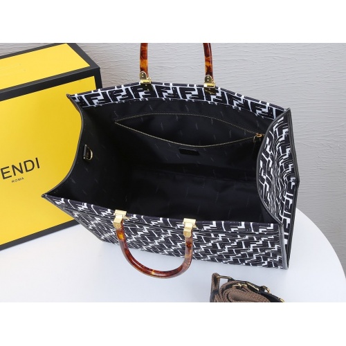 Replica Fendi AAA Quality Tote-Handbags For Women #823344 $98.00 USD for Wholesale