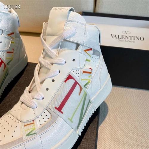 Replica Valentino High Tops Shoes For Women #823347 $118.00 USD for Wholesale