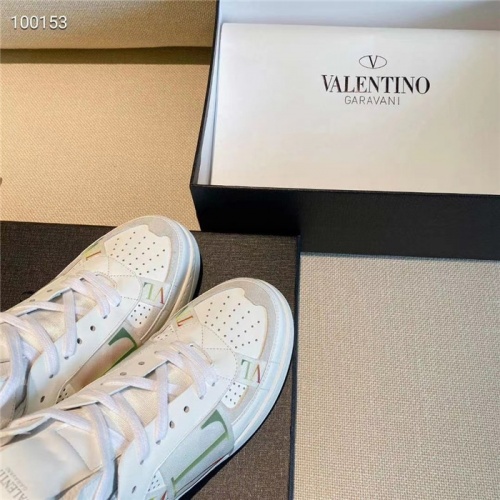 Replica Valentino High Tops Shoes For Women #823347 $118.00 USD for Wholesale