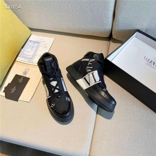 Replica Valentino High Tops Shoes For Women #823349 $118.00 USD for Wholesale