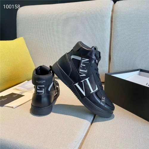 Replica Valentino High Tops Shoes For Women #823350 $118.00 USD for Wholesale