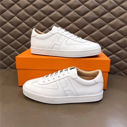 Hermes Casual Shoes For Men #823415 $76.00 USD, Wholesale Replica Hermes Casual Shoes