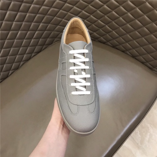 Replica Hermes Casual Shoes For Men #823416 $76.00 USD for Wholesale