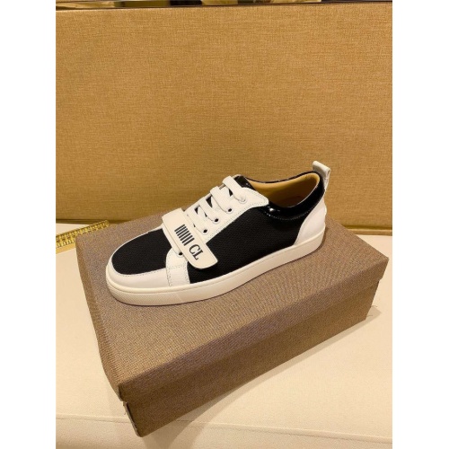 Replica Christian Louboutin CL Casual Shoes For Men #823440 $72.00 USD for Wholesale