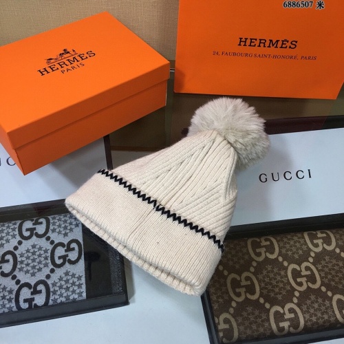 Replica Hermes Woolen Hats #823461 $32.00 USD for Wholesale