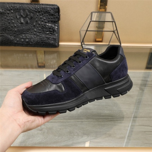 Replica Prada Casual Shoes For Men #823522 $88.00 USD for Wholesale