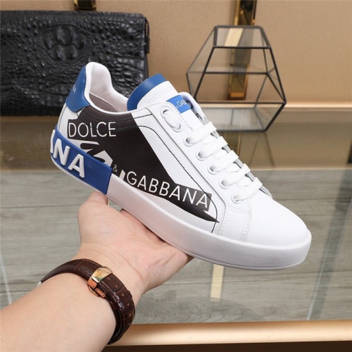 Replica Dolce & Gabbana D&G Casual Shoes For Men #823571 $82.00 USD for Wholesale