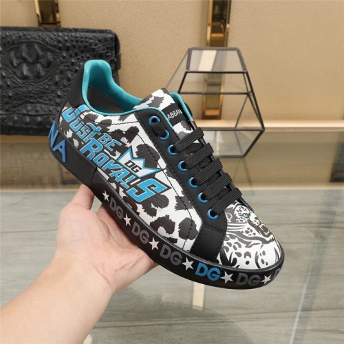 Replica Dolce & Gabbana D&G Casual Shoes For Men #823573 $88.00 USD for Wholesale