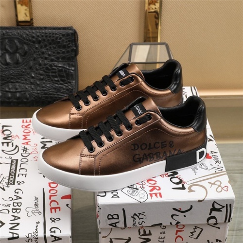 Replica Dolce & Gabbana D&G Casual Shoes For Men #823578 $82.00 USD for Wholesale