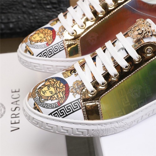 Replica Versace Casual Shoes For Men #823580 $76.00 USD for Wholesale