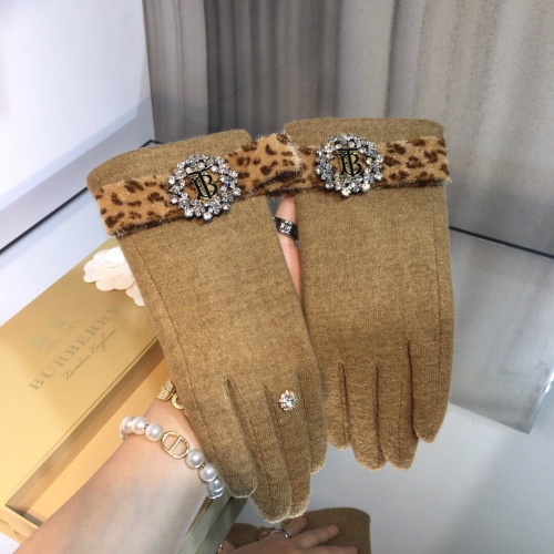 Burberry Gloves For Women #823691 $43.00 USD, Wholesale Replica Burberry Gloves