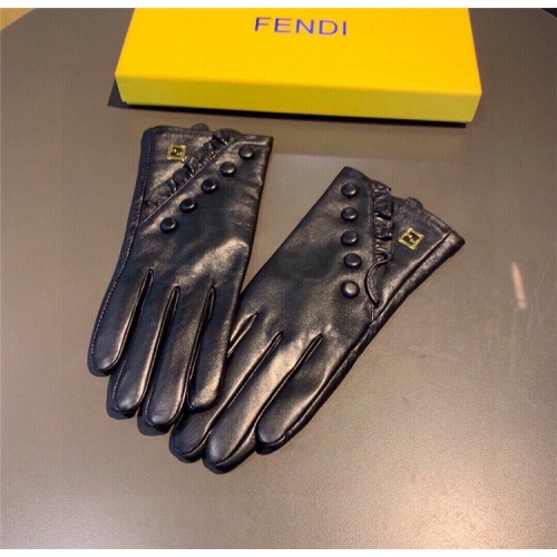 Fendi Gloves For Women #823701 $52.00 USD, Wholesale Replica Fendi Gloves