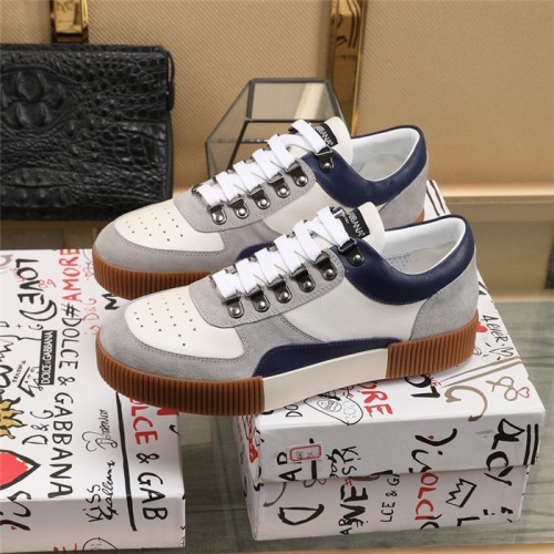 Replica Dolce & Gabbana D&G Casual Shoes For Men #823791 $85.00 USD for Wholesale