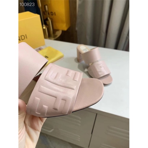 Replica Fendi Sandal For Women #823922 $80.00 USD for Wholesale