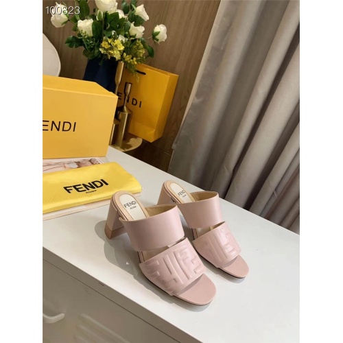 Replica Fendi Sandal For Women #823922 $80.00 USD for Wholesale