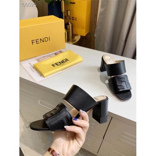 Replica Fendi Sandal For Women #823923 $80.00 USD for Wholesale