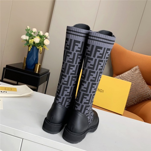 Replica Fendi Boots For Women #823932 $125.00 USD for Wholesale