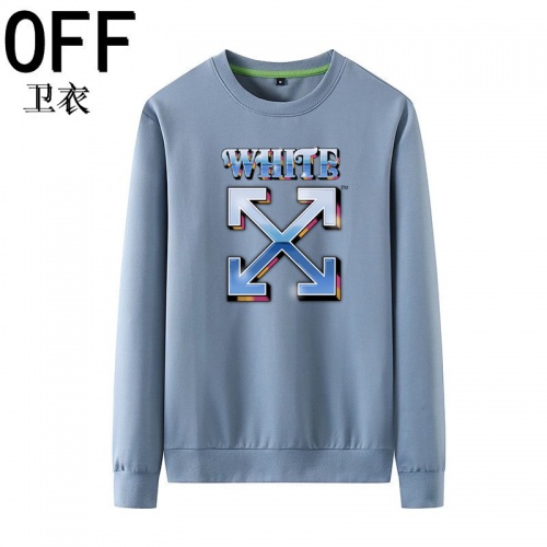Off-White Hoodies Long Sleeved For Men #823980 $40.00 USD, Wholesale Replica Off-White Hoodies