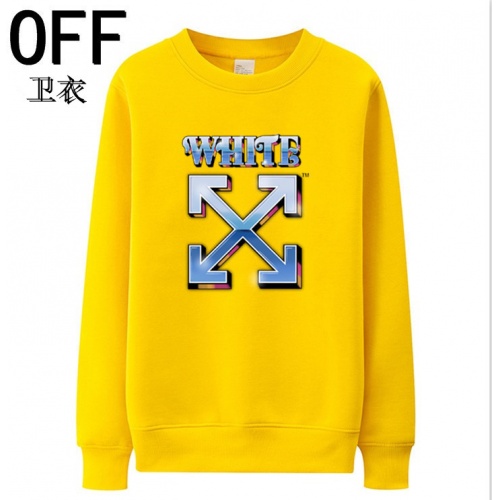 Off-White Hoodies Long Sleeved For Men #823981 $40.00 USD, Wholesale Replica Off-White Hoodies