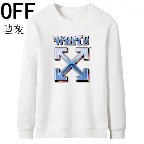 Off-White Hoodies Long Sleeved For Men #823984 $40.00 USD, Wholesale Replica Off-White Hoodies