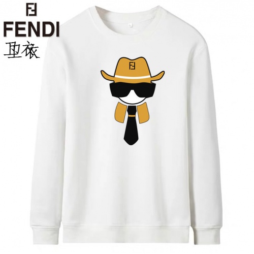 Fendi Hoodies Long Sleeved For Men #824012 $40.00 USD, Wholesale Replica Fendi Hoodies