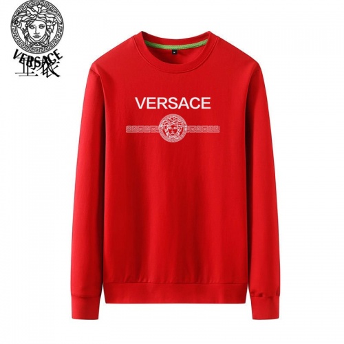 Versace Hoodies Long Sleeved For Men #824022 $40.00 USD, Wholesale Replica Versace Hoodies