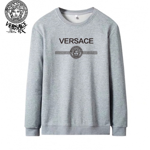 Versace Hoodies Long Sleeved For Men #824026 $40.00 USD, Wholesale Replica Versace Hoodies