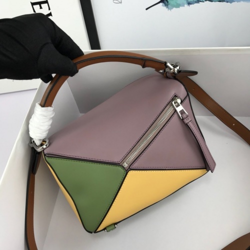 Replica LOEWE AAA Messenger Bags For Women #824074 $100.00 USD for Wholesale