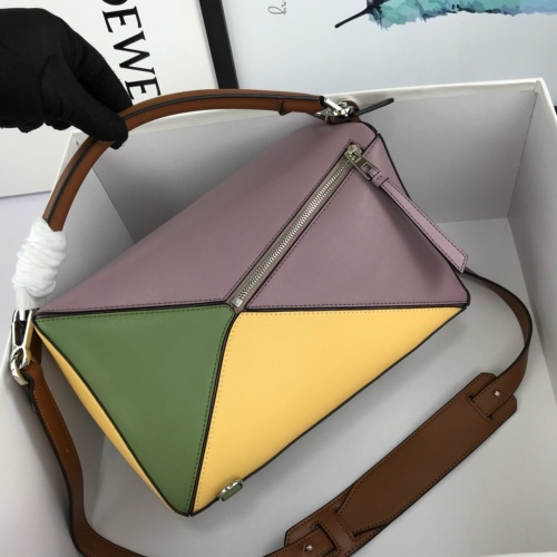 Replica LOEWE AAA Messenger Bags For Women #824088 $100.00 USD for Wholesale