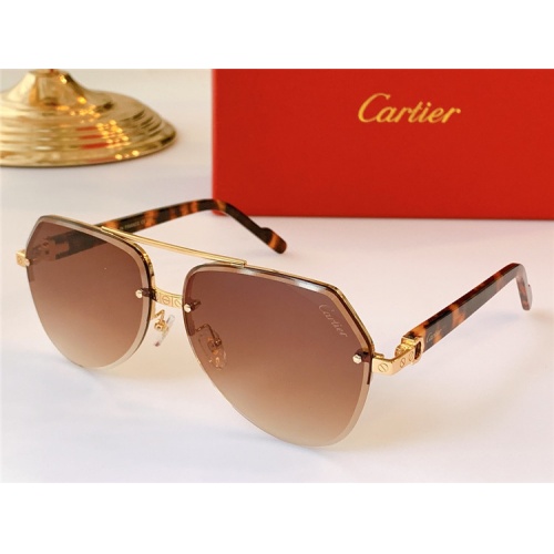 Cartier AAA Quality Sunglasses #824159 $44.00 USD, Wholesale Replica Cartier AAA Quality Sunglassess