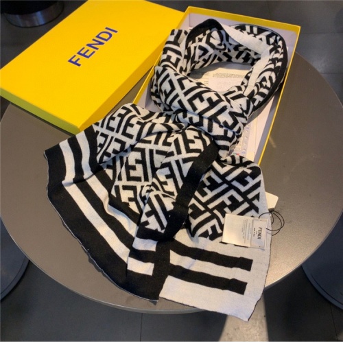 Replica Fendi Quality A Scarves #824206 $54.00 USD for Wholesale