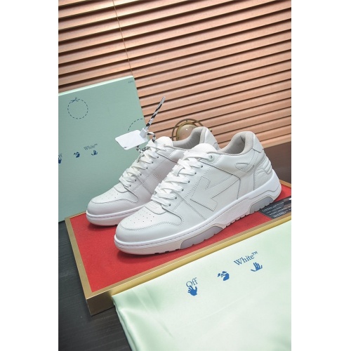 Replica Off-White Casual Shoes For Men #824243 $96.00 USD for Wholesale