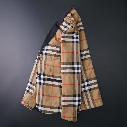 Replica Burberry Down Feather Coat Long Sleeved For Men #824358 $64.00 USD for Wholesale