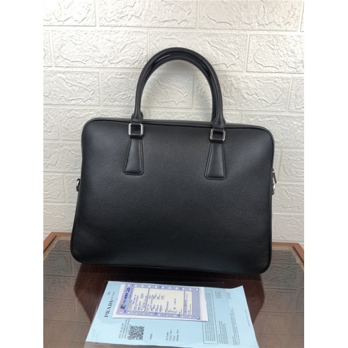 Replica Prada AAA Man Handbags #824407 $118.00 USD for Wholesale