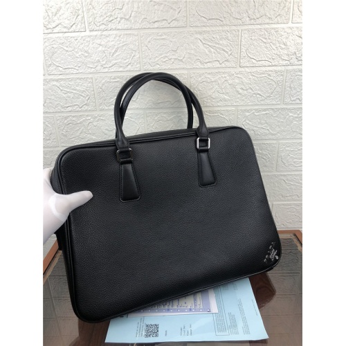 Replica Prada AAA Man Handbags #824408 $118.00 USD for Wholesale