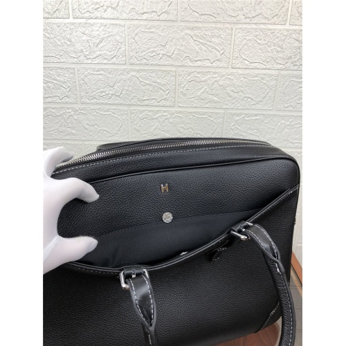 Replica Hermes AAA Man Handbags #824409 $130.00 USD for Wholesale