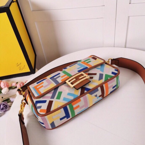 Replica Fendi AAA Quality Messenger Bags For Women #824445 $133.00 USD for Wholesale