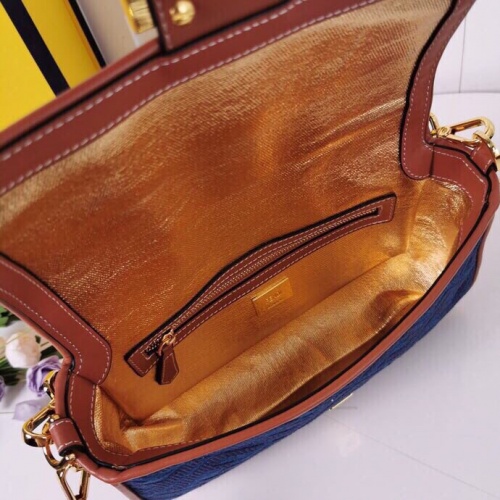 Replica Fendi AAA Quality Messenger Bags For Women #824448 $133.00 USD for Wholesale