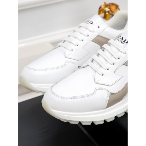 Replica Prada Casual Shoes For Men #824483 $88.00 USD for Wholesale