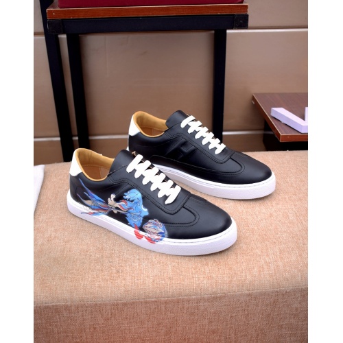 Replica Hermes Casual Shoes For Men #824500 $82.00 USD for Wholesale