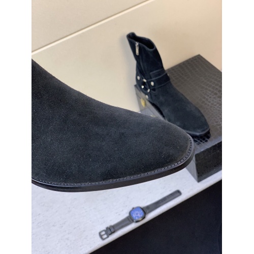 Replica Yves Saint Laurent Boots For Men #824521 $100.00 USD for Wholesale