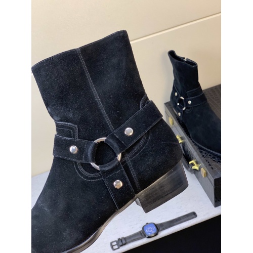 Replica Yves Saint Laurent Boots For Men #824521 $100.00 USD for Wholesale